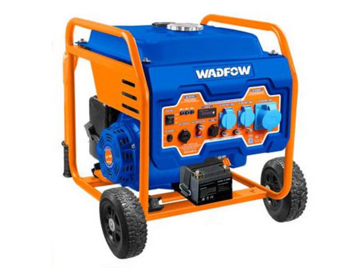 Máy phát điện chạy xăng biến tần Wadfow WGEAB10 - 7.500W cho nhu cầu điện dự phòng ổn định.