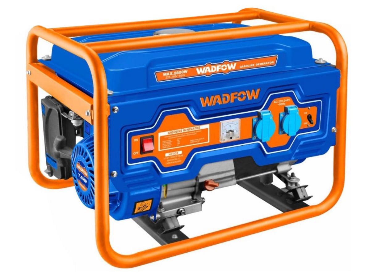 Máy phát điện chạy xăng Wadfow WGEAA056 - 2.800W cho điện dự phòng gia đình và cửa hàng nhỏ.