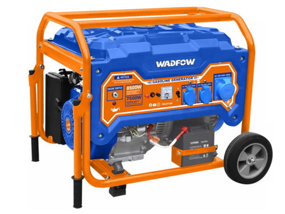 Máy phát điện chạy xăng Wadfow WGEAA10 - 8.500W cho nhu cầu điện dự phòng mạnh.