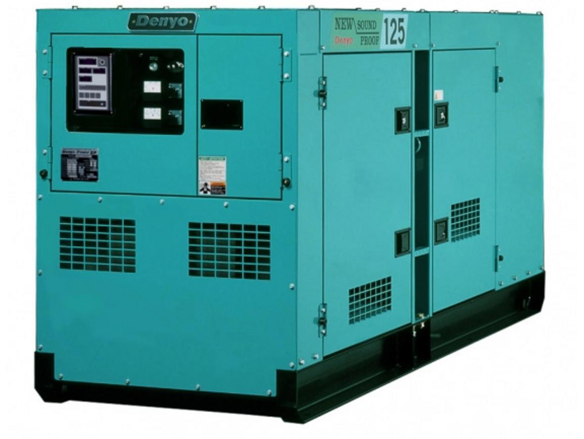 Máy phát điện Denyo DCA-125SPK3 100 kVA siêu chống ồn cho doanh nghiệp và công trình.