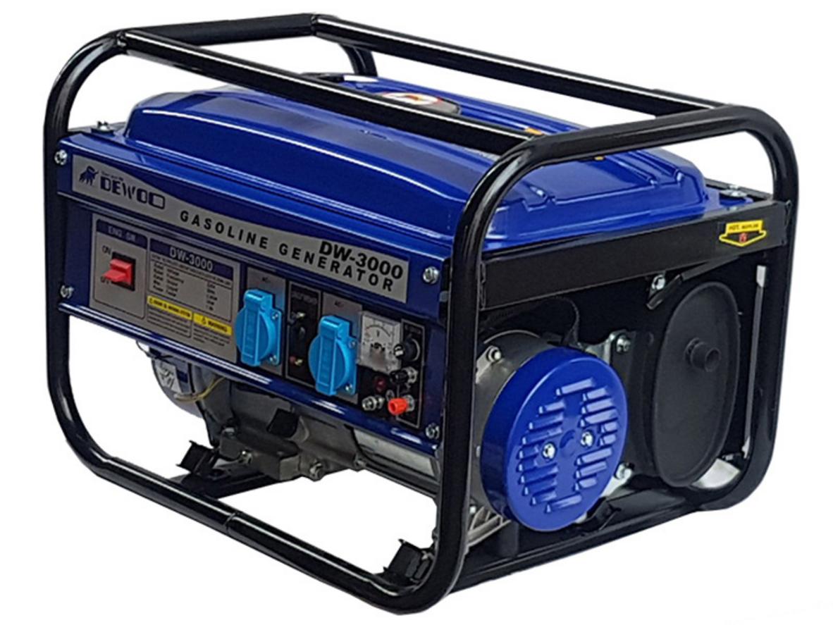 Máy phát điện Dewoo DW-3000E 3KVA đề nổ phù hợp cho gia đình và cửa hàng nhỏ.