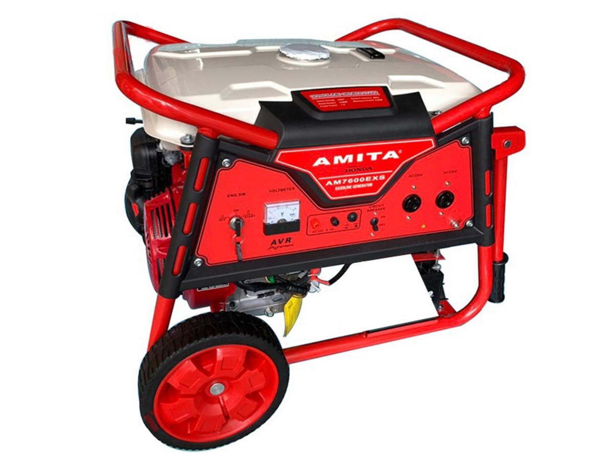 Máy phát điện Honda 5KW AM-7600 phù hợp dự phòng điện cho gia đình và cửa hàng nhỏ.