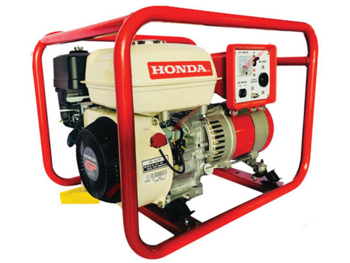 Máy phát điện chạy xăng Honda AM-3500EX (Amita) công suất tối đa 3.1 kW cho nhu cầu dự phòng gia đình.