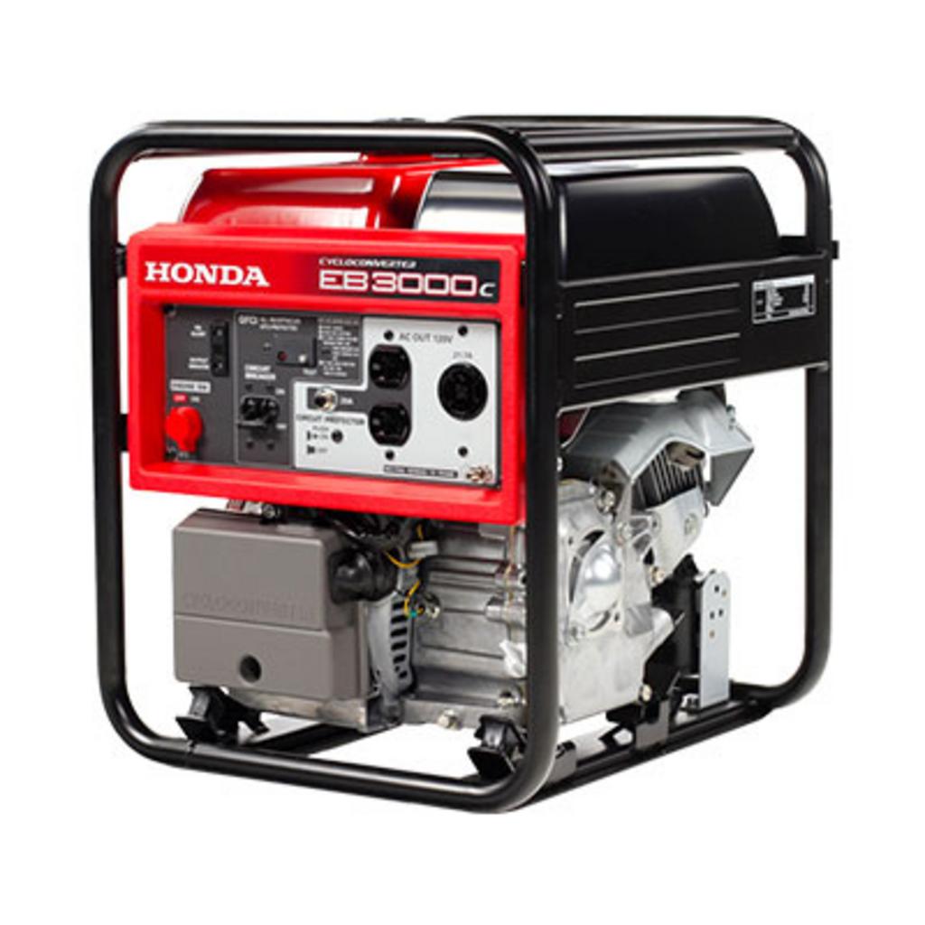 Máy phát điện chạy xăng Honda EB3000S (có đề) cho nhu cầu điện dự phòng gia đình và cửa hàng nhỏ.