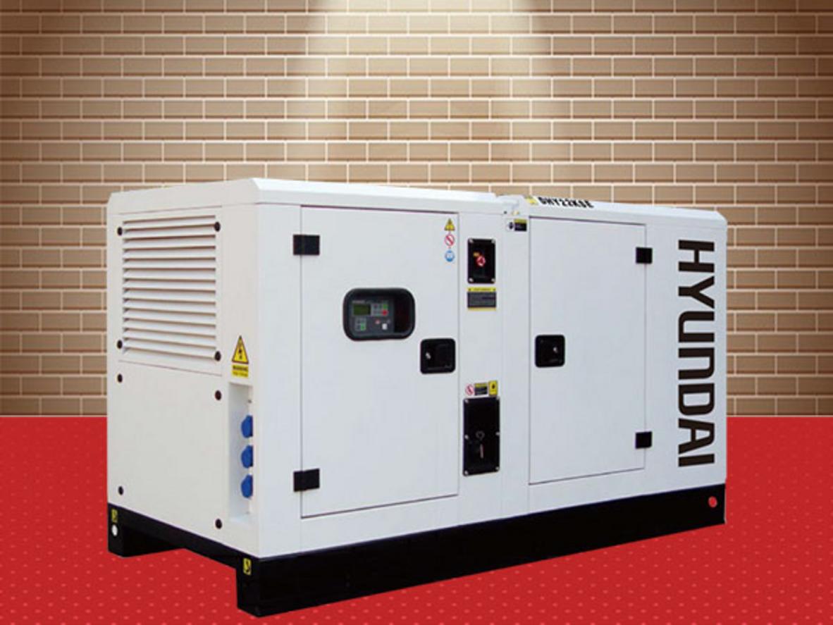 Máy phát điện Hyundai DHY22KSE 20 KVA/16 KW 3 pha cho xưởng nhỏ và cơ sở kinh doanh.