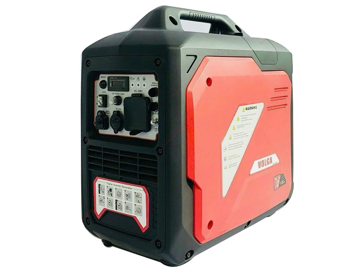 Máy phát điện Inverter Volga AU-3150iS 2.8kW gọn nhẹ cho nhu cầu điện dự phòng gia đình.