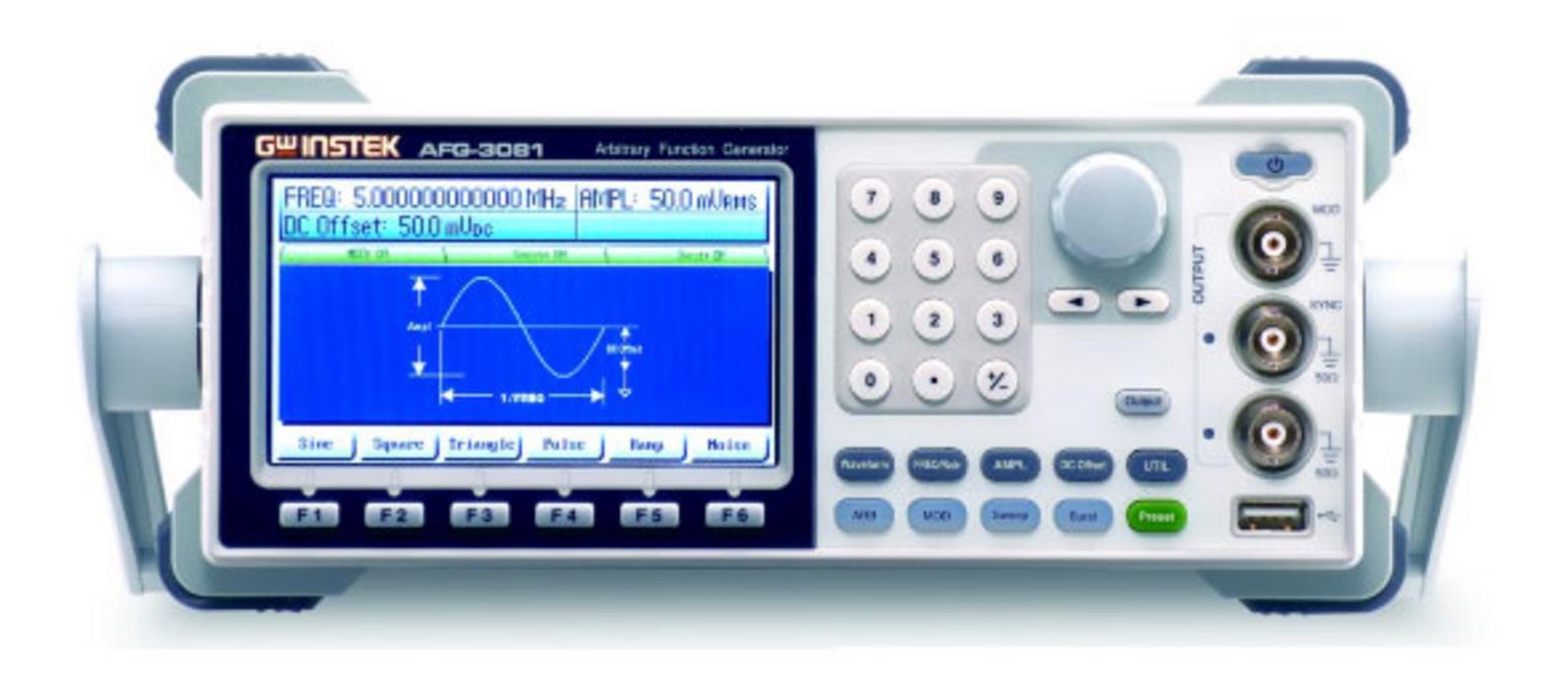 GW Instek AFG-3081 là máy phát hàm 1 kênh 80 MHz dành cho phòng lab và R&D.