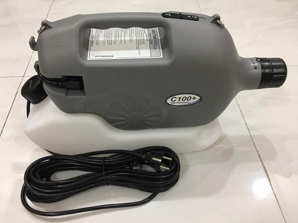 Máy phun sương khử trùng ULV C100+ Made in Korea gọn nhẹ, bình 4 lít, phù hợp phun khử khuẩn và diệt côn trùng.