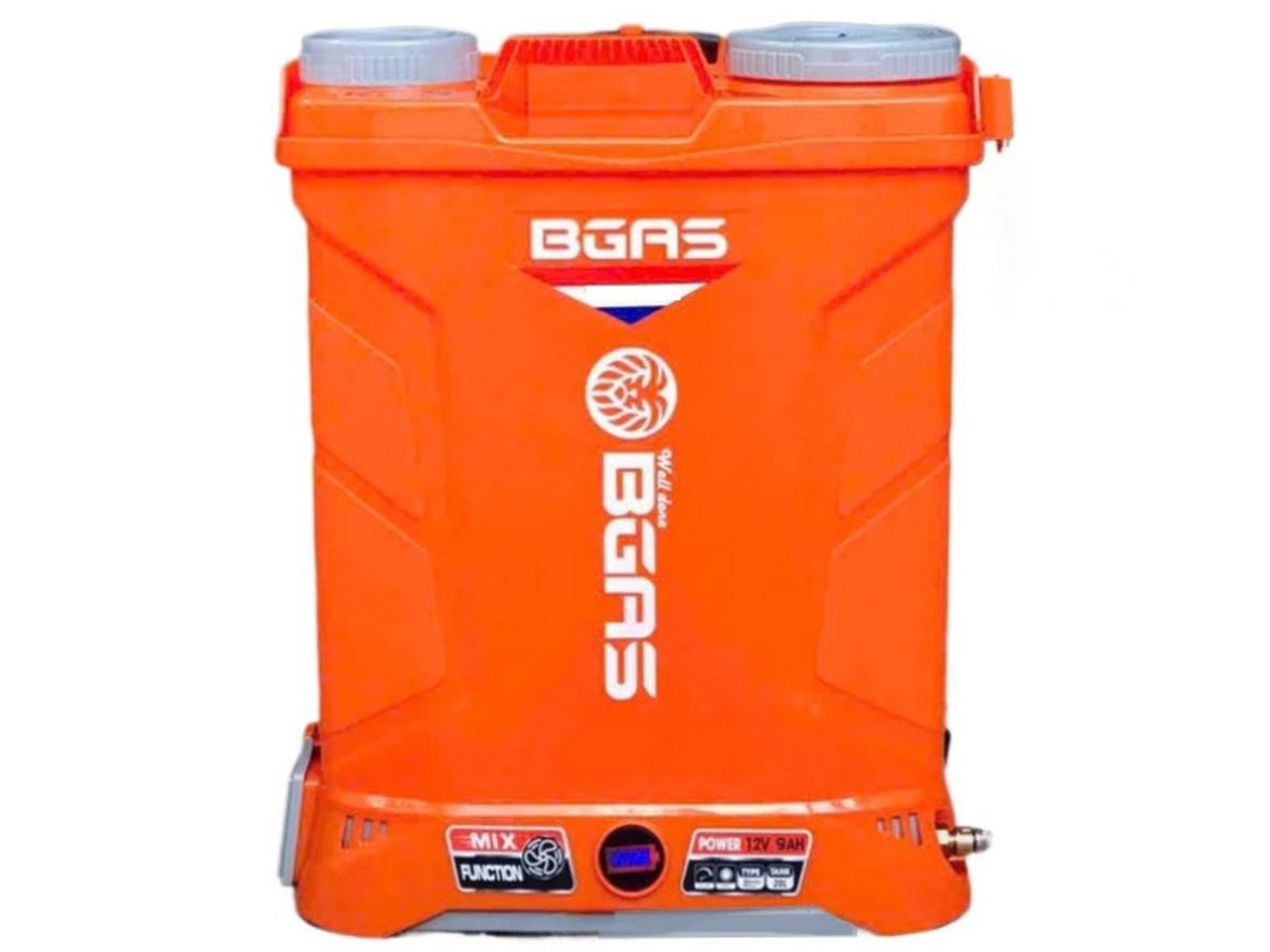 Máy phun thuốc Bgas BGA20A12GC 20 lít, đảo thuốc, phù hợp cho nhà vườn cần phun đều.