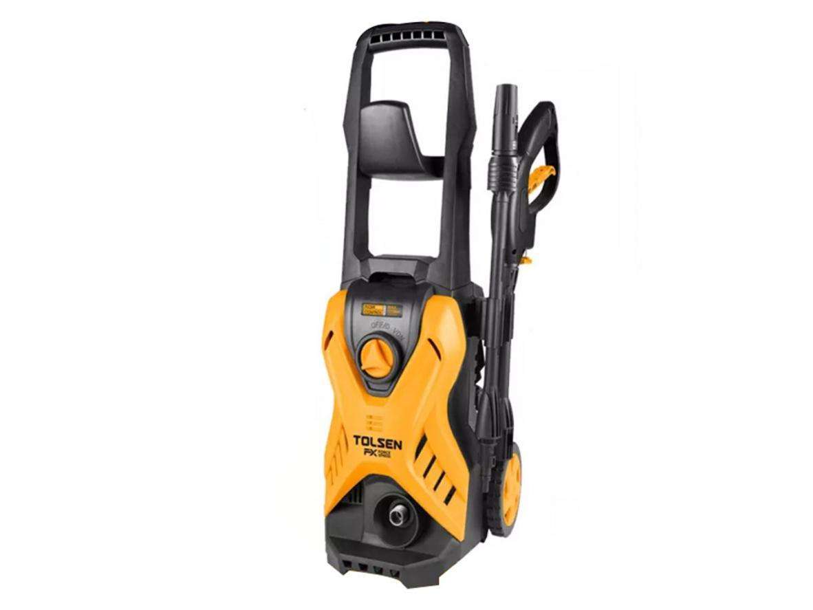 Máy phun xịt rửa áp lực cao Tolsen 79589 (1.700W) gọn, mạnh, phù hợp rửa xe và làm sạch ngoài trời.