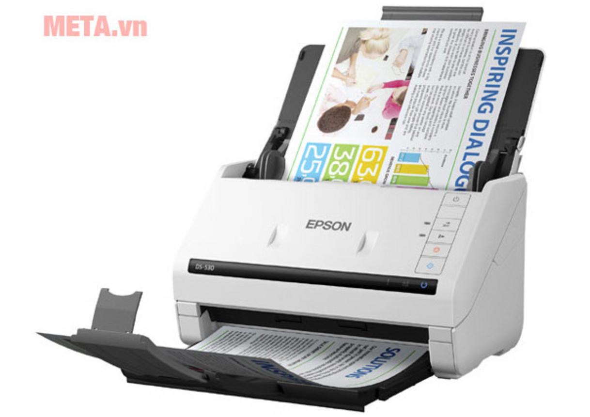 Epson DS-530II tối ưu quét 2 mặt nhanh cho văn phòng bận rộn