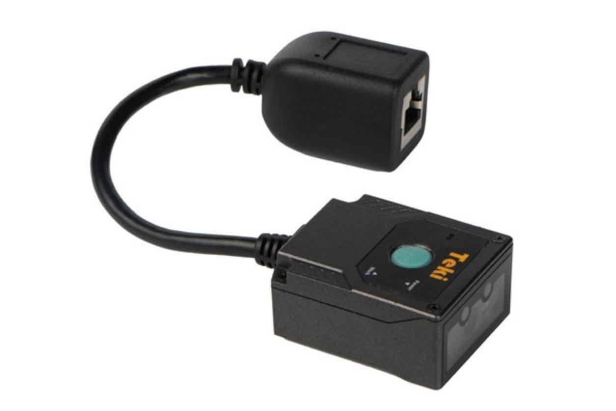 Teki TF430 là máy quét mã vạch cố định 2D dùng cho băng chuyền cần đọc liên tục.