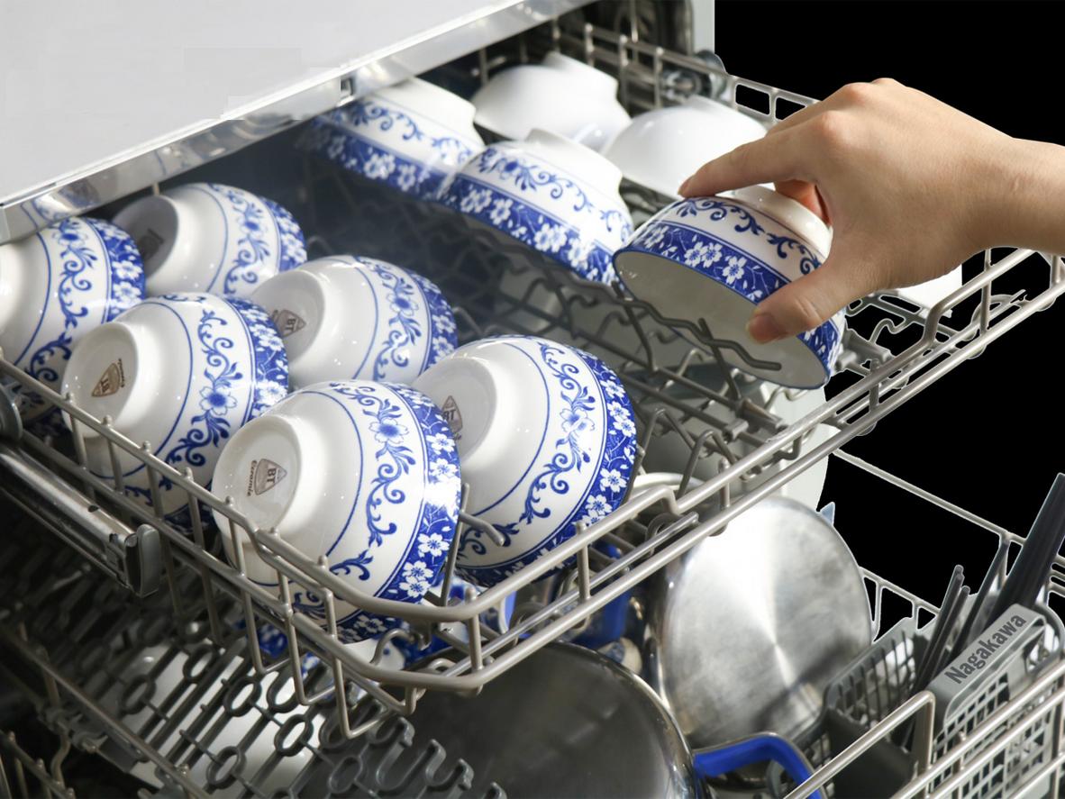 Cận cảnh tính năng và bố trí của máy rửa bát 8 bộ Nagakawa NK8D01M.