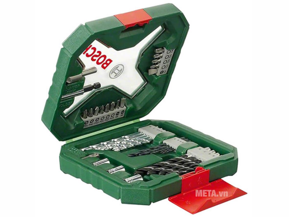 13 mũi vặn vít 25mm hỗ trợ siết tháo nhiều loại ốc vít phổ biến.