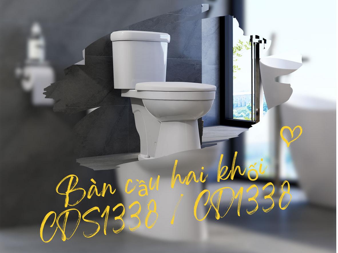 Nắp thường của Caesar CD1338 phù hợp nhu cầu sử dụng cơ bản.