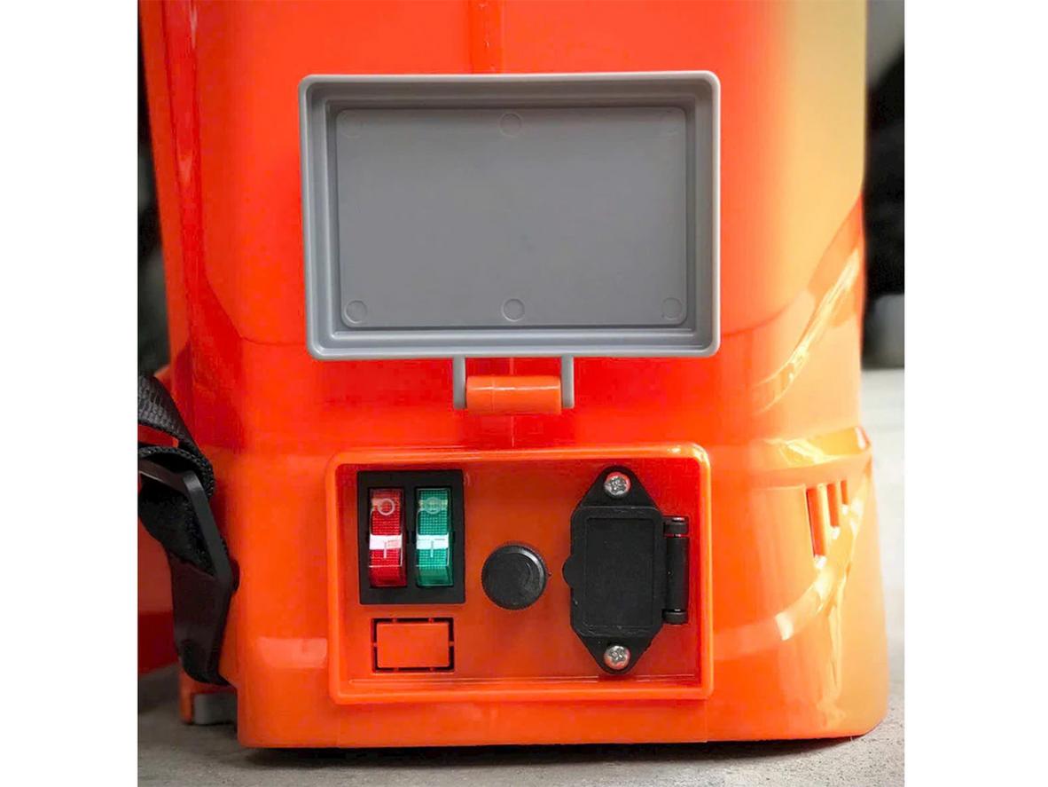 Vỏ nhựa cao cấp giúp máy phun thuốc Bgas BGA20A9GC bền hơn trong môi trường hóa chất.