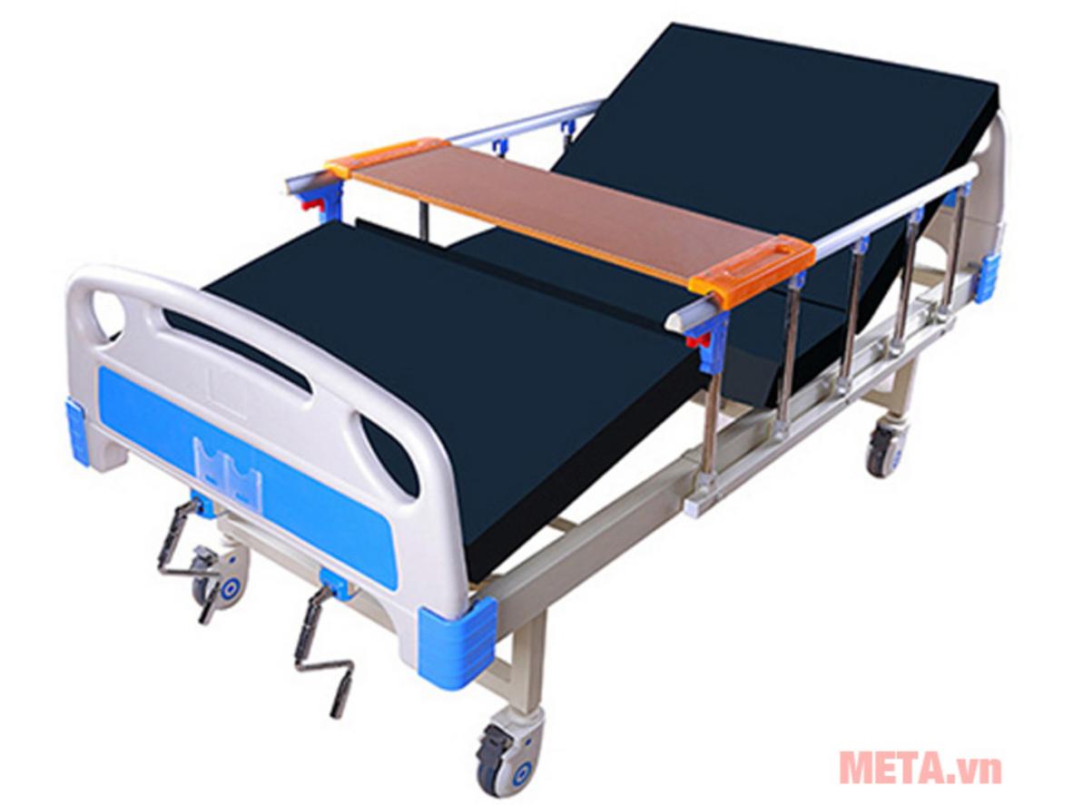 Thiết kế nâng lưng và nâng chân hỗ trợ người nằm lâu, sau phẫu thuật.