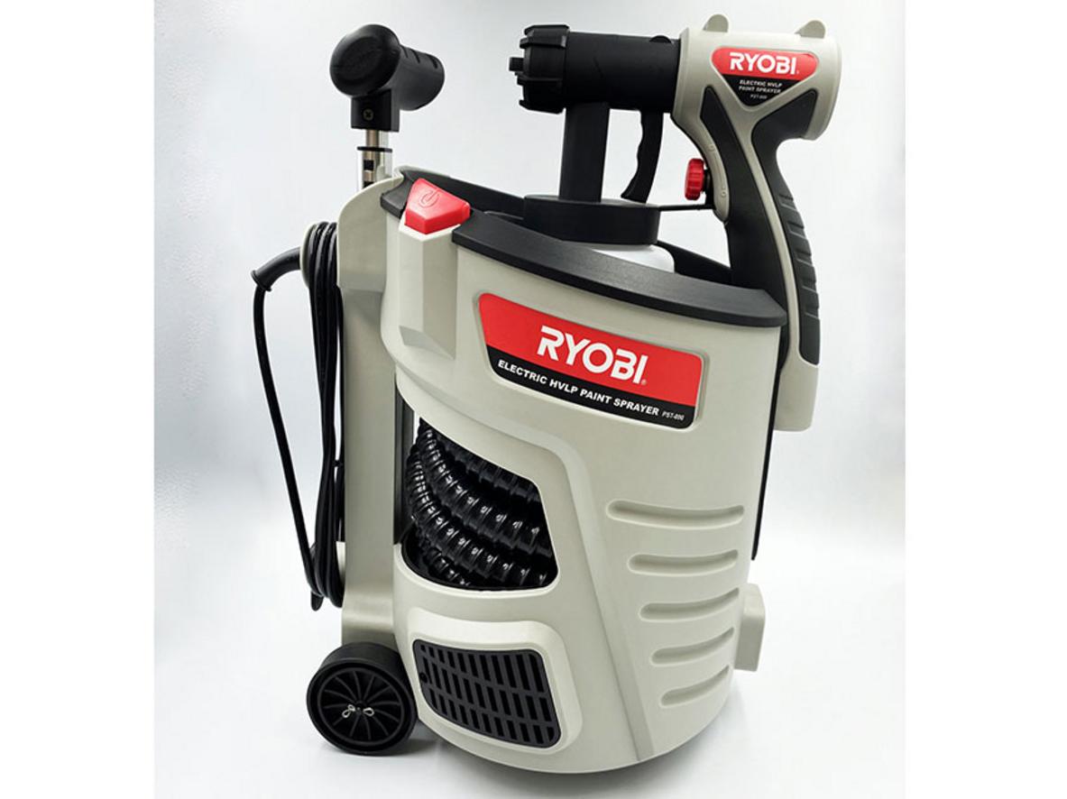 Ryobi PST-800 phù hợp phun sơn tường diện tích vừa khi chọn đúng loại sơn và độ loãng.