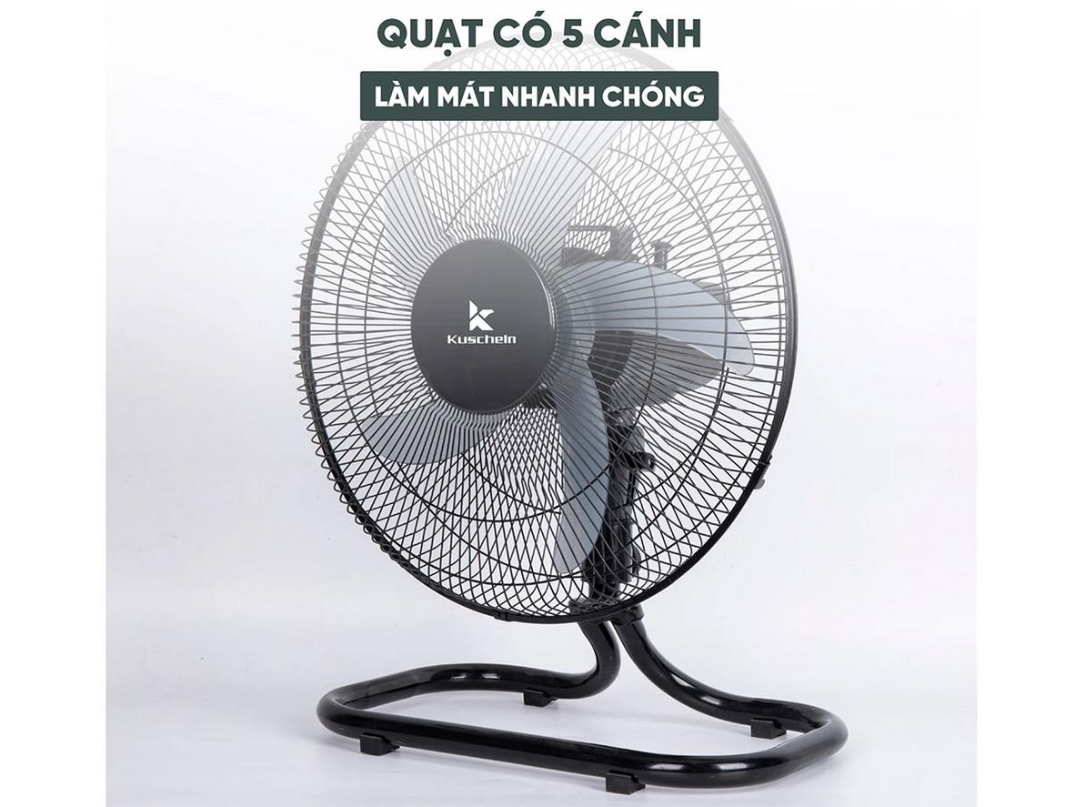 Pin 12.000mAh cho thời gian dùng linh hoạt theo từng mức gió.