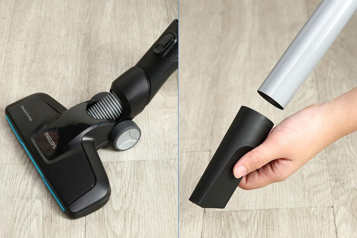 PowerCyclone 4 giúp máy duy trì lực hút ổn định hơn khi vệ sinh.
