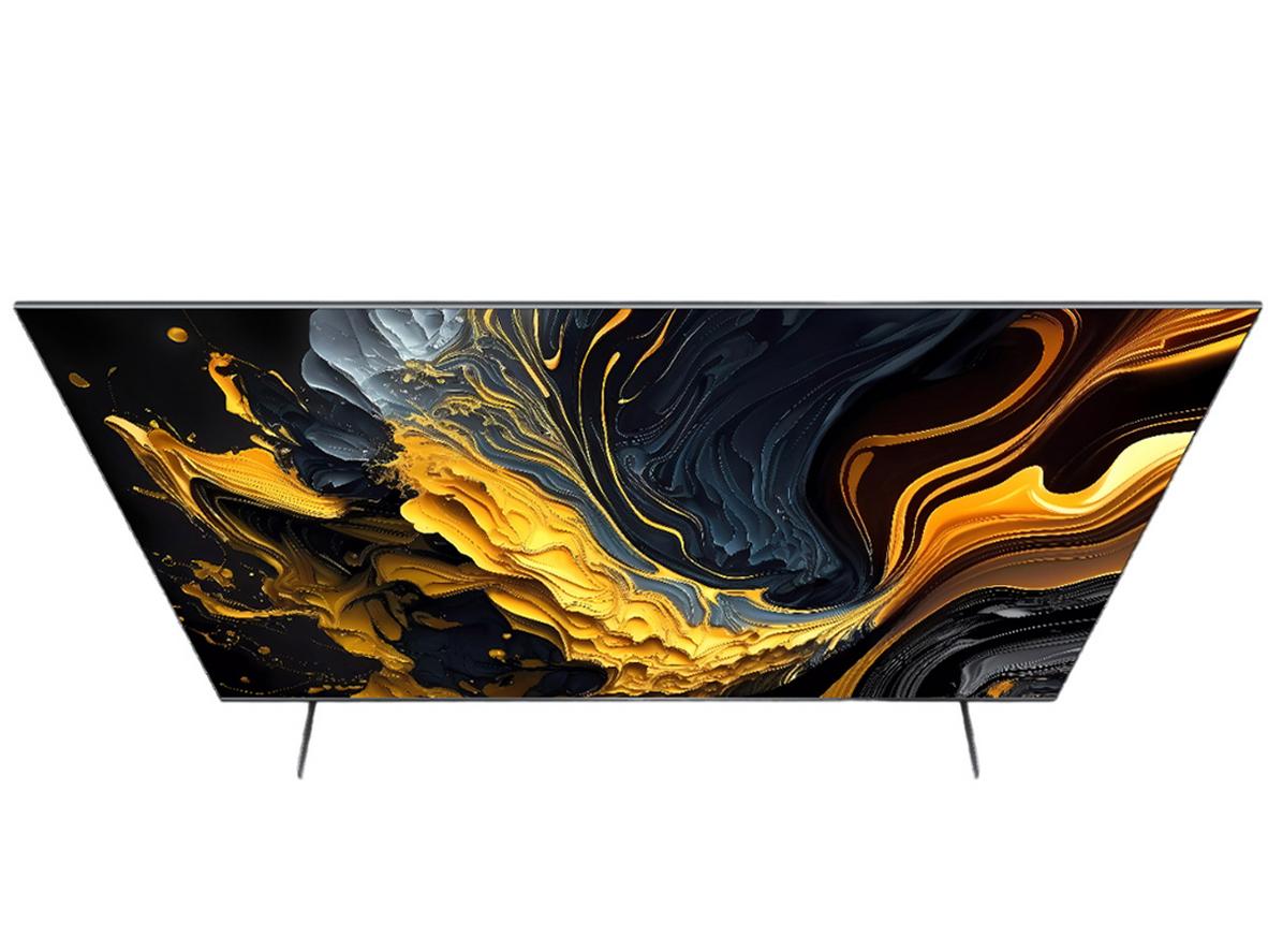 QLED 4K 85 inch cho khung hình rộng và màu sắc nổi bật trong phòng khách lớn.
