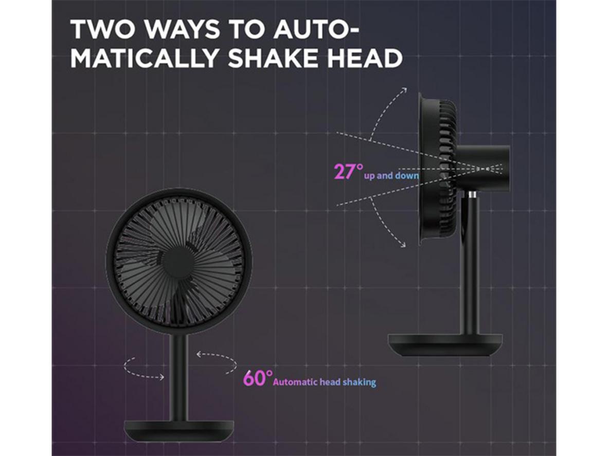 Đèn LED 3 mức sáng tăng tiện ích khi dùng ban đêm.