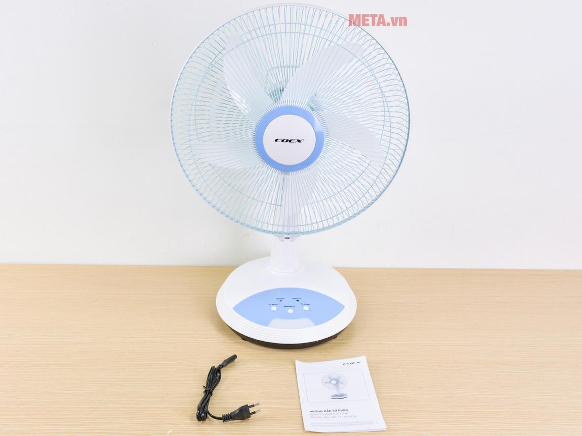 Công suất 24W và 3 tốc độ gió giúp điều chỉnh mát linh hoạt