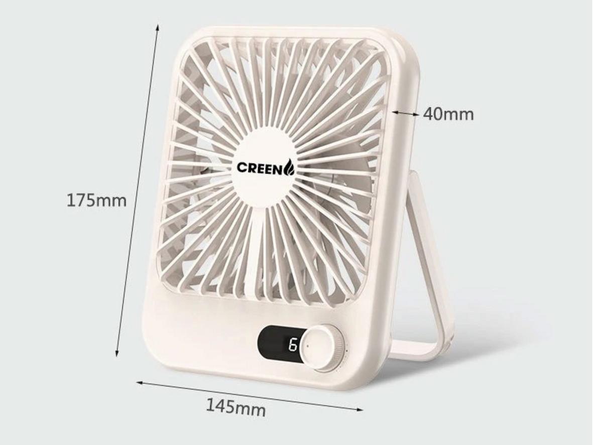 Thông số nổi bật của quạt tích điện mini Creen CR-SK101 cho nhu cầu cá nhân.