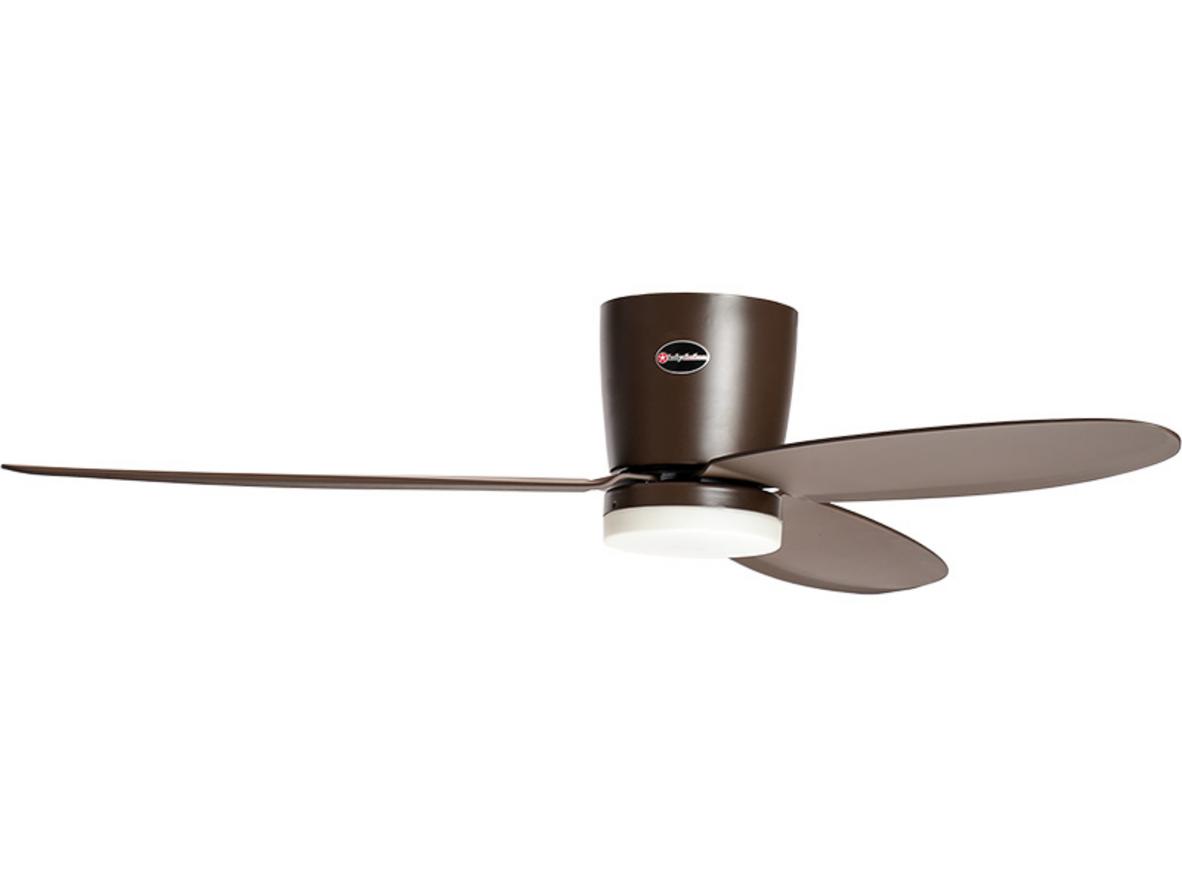 Quạt trần KaiyoKukan Saita 102 phù hợp phòng 14m2 - 21m2, kết hợp quạt và đèn LED 24W.