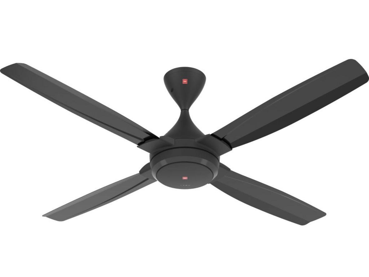 Quạt trần KDK G56DG phù hợp cho căn hộ trần thấp dưới 3m, vận hành êm và tiết kiệm điện.
