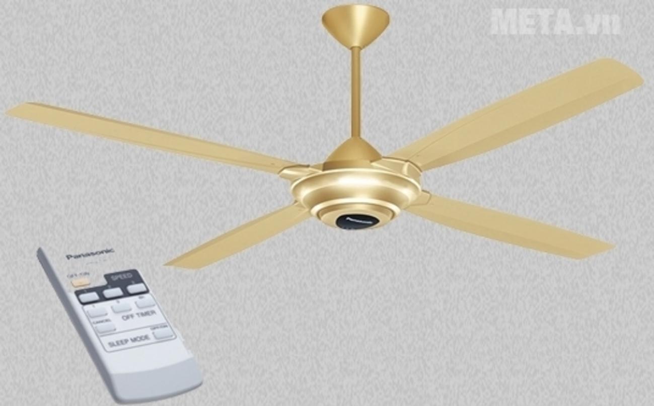 KDK M56PR làm mát rộng với sải cánh 140 cm và remote tiện lợi