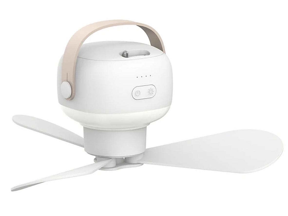 Remote giúp chỉnh quạt và đèn dễ dàng từ xa.