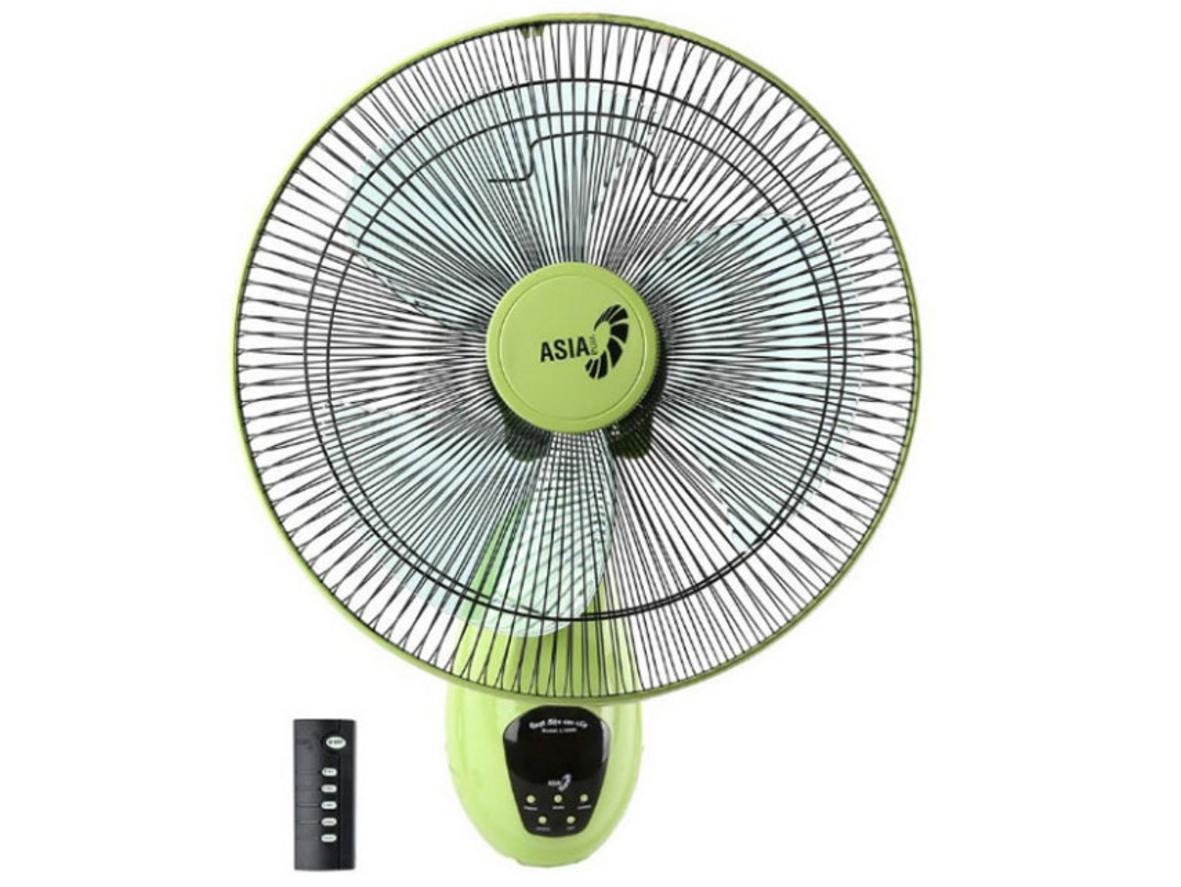 Quạt treo tường Asia VY377290 remote 40cm giúp làm mát gọn chỗ cho gia đình và cửa hàng.