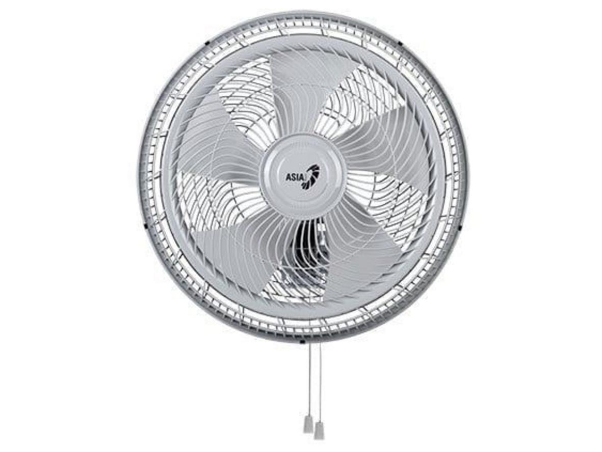 Quạt treo tường Asiavina Turbo X VY627790 mát mạnh, gọn diện tích cho phòng và quán nhỏ.
