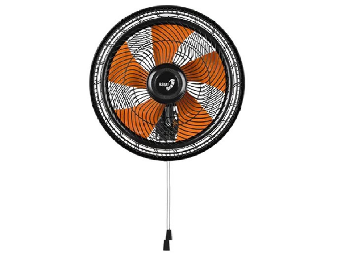 Quạt treo tường Asiavina Turbo X VY627890 nổi bật với công suất 80W và thiết kế treo tường tiết kiệm diện tích.