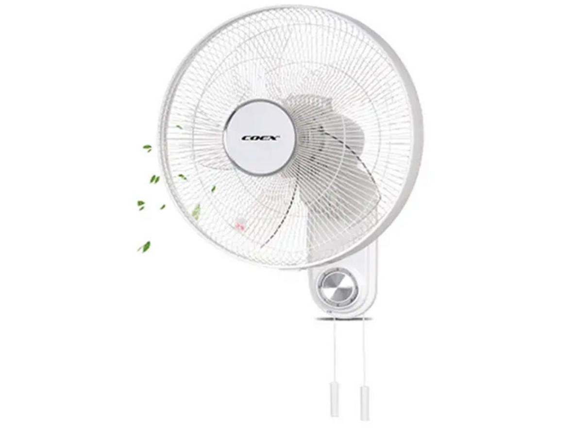 Quạt treo tường Coex CW-7210 gọn diện tích, phù hợp gia đình và cửa hàng nhỏ.