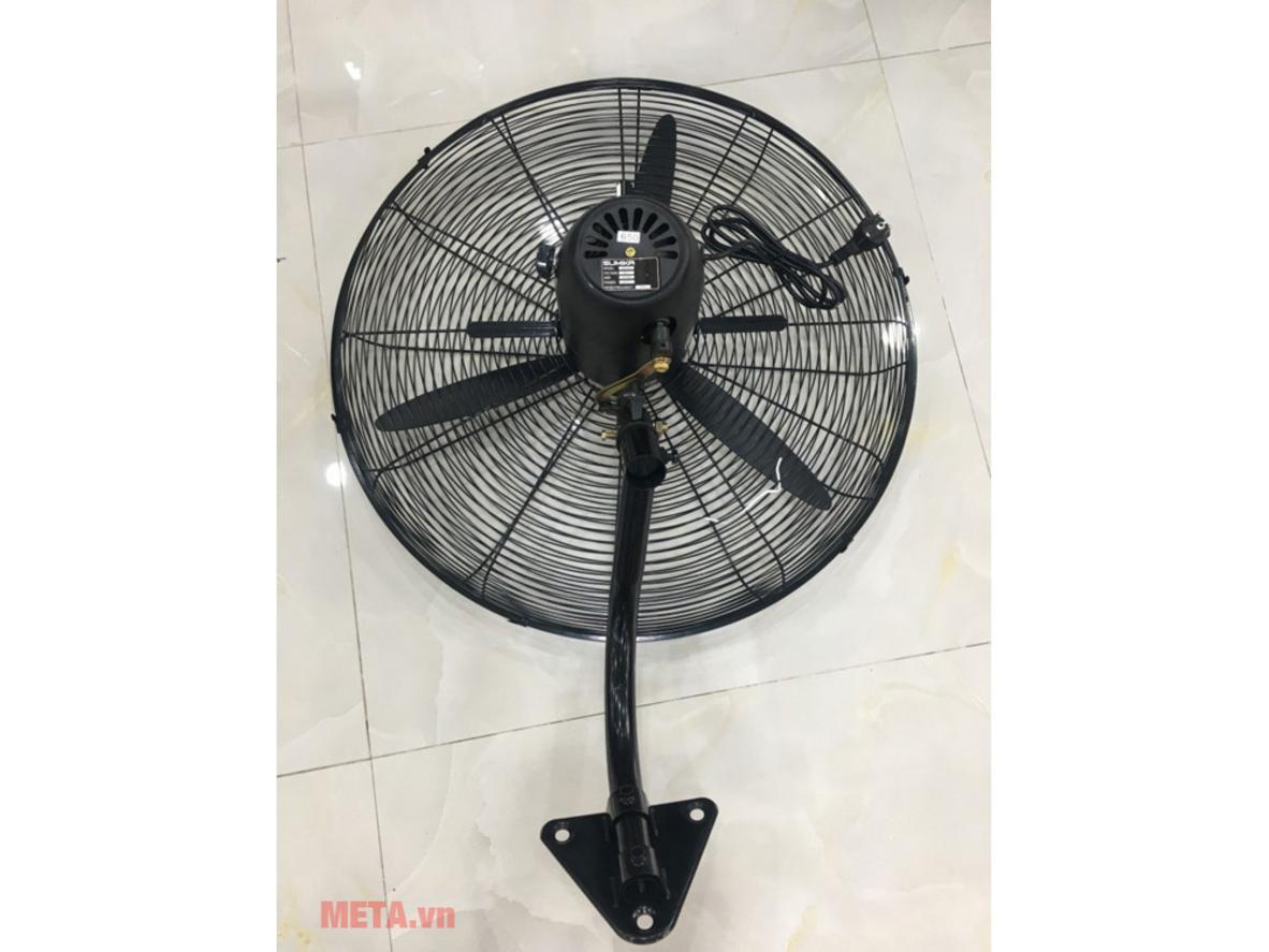 Sumika SW750 phù hợp không gian rộng nhờ lưu lượng gió lớn và thiết kế treo tường.