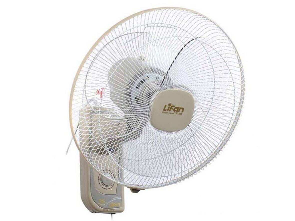 Quạt treo tường Lifan T-161 (màu giao ngẫu nhiên) với thiết kế gọn tiết kiệm diện tích.
