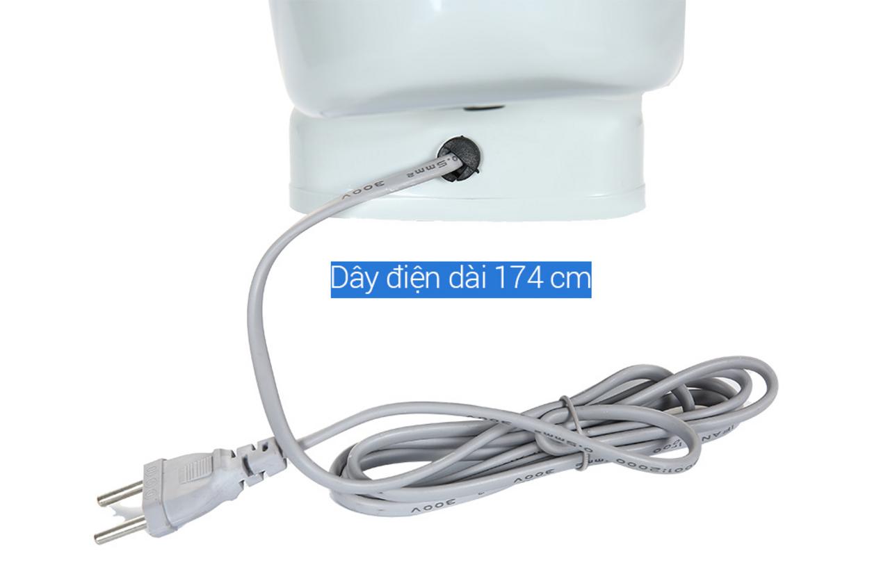 TE-1688 nổi bật với remote, hẹn giờ và gió mạnh 50W cho không gian nhỏ.