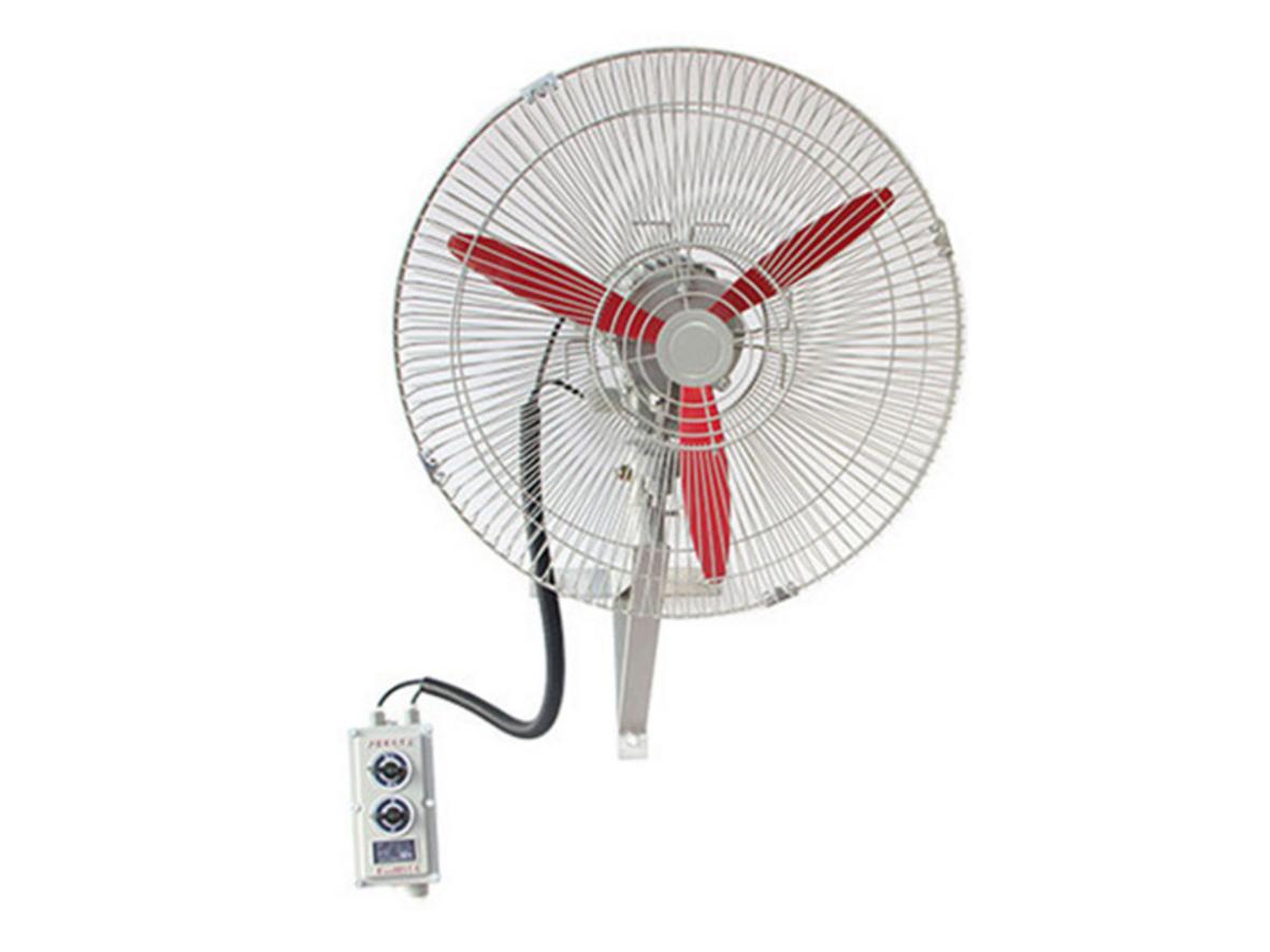 Quạt treo tường phòng nổ Sunfan FB-750 cho nhà xưởng và kho bãi.