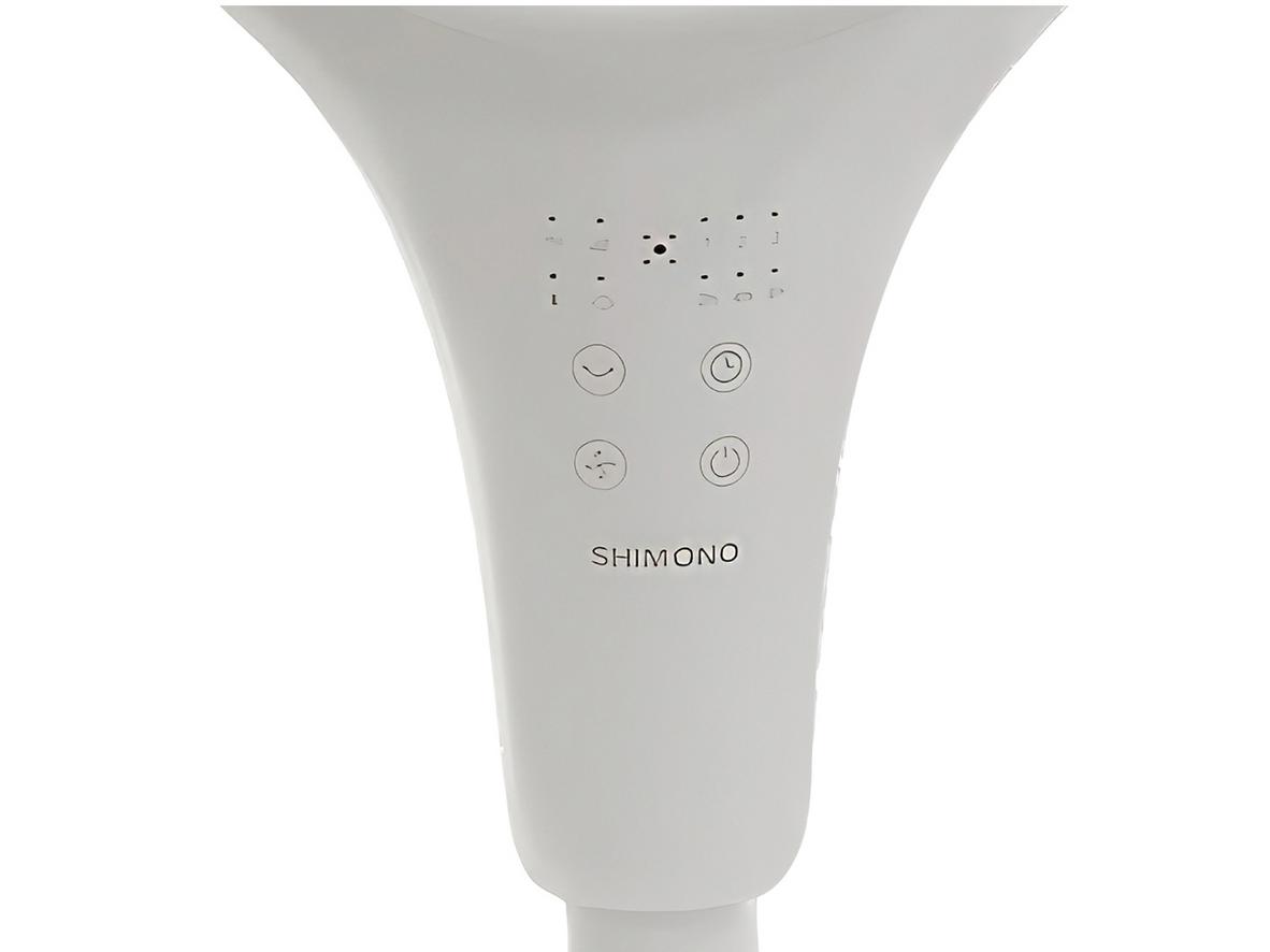 Công nghệ tuần hoàn 3D giúp Shimono SM-CF36SW phân bổ gió đều hơn trong phòng nhỏ.