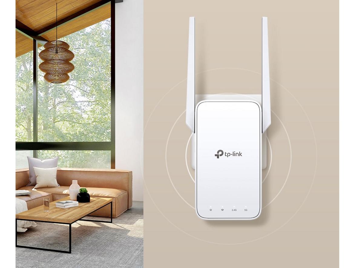 RE315 cài đặt nhanh bằng WPS hoặc ứng dụng Tether.