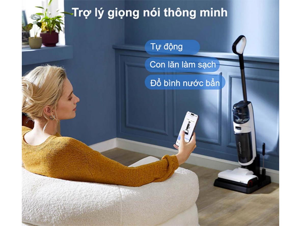 Độ ồn dưới 73dB giúp trải nghiệm dọn nhà dễ chịu hơn.