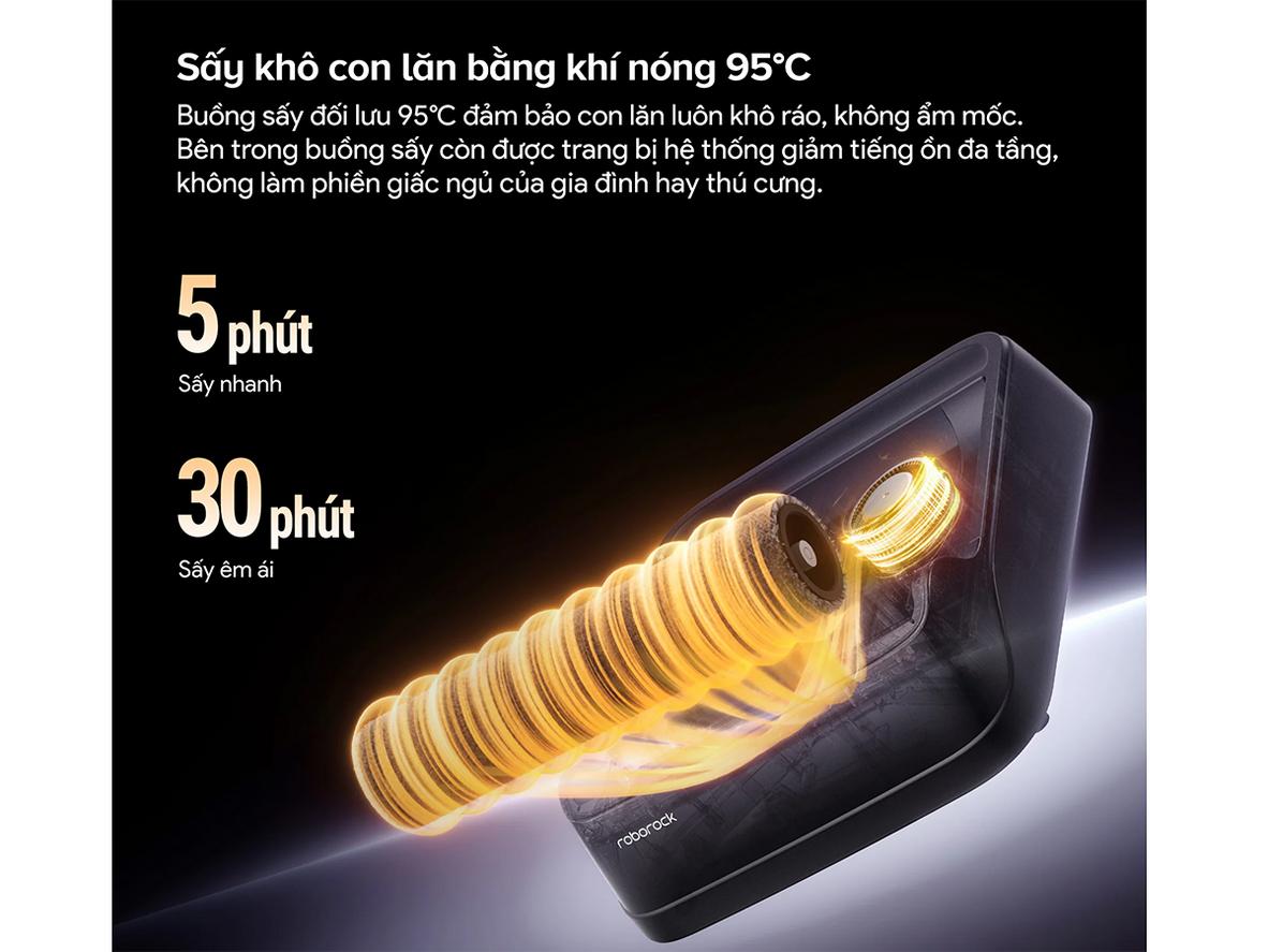 Công nghệ phun bọt hỗ trợ làm mềm và xử lý vết bẩn cứng đầu nhanh hơn.