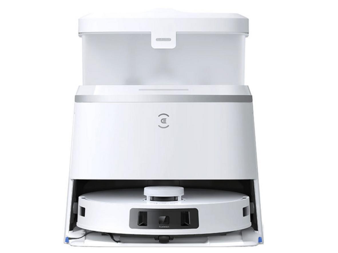 Robot hút bụi lau nhà Ecovacs Deebot T30 Omni với trạm OMNI đa chức năng, phù hợp không gian gia đình hiện đại.