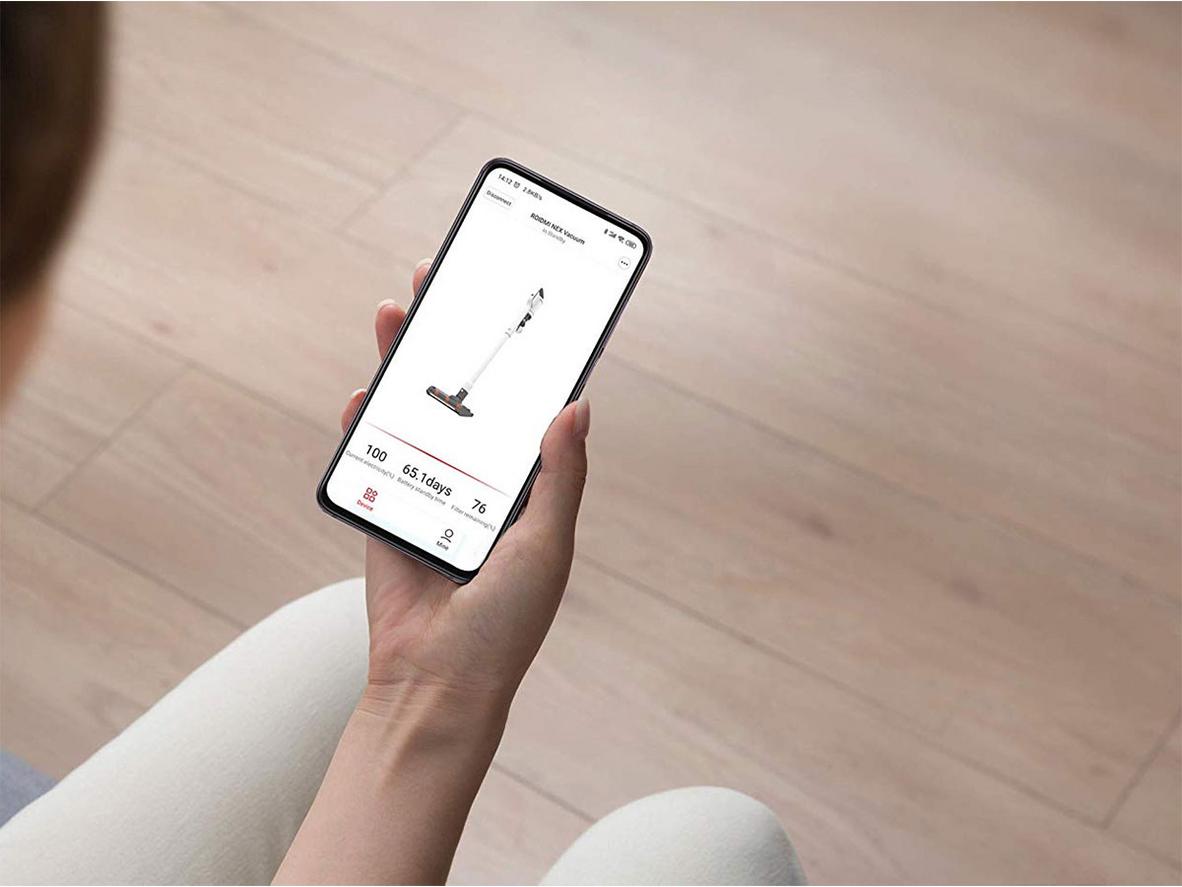 Độ ồn 72dB giúp Roidmi X20 dùng thoải mái hơn trong sinh hoạt gia đình.