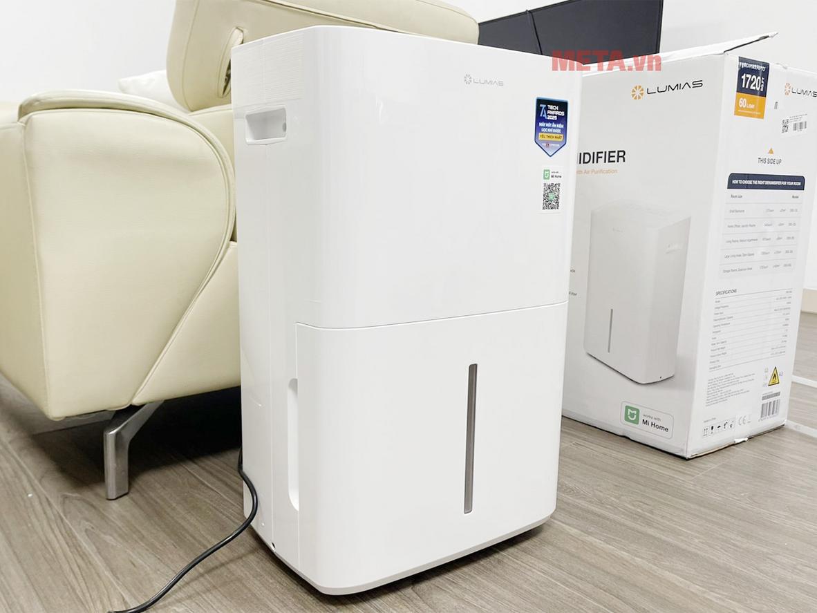 Rotary Compressor giúp Lumias D6S-60L hút ẩm mạnh và ổn định khi dùng liên tục.