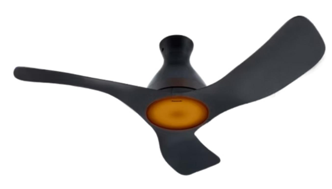 Sải cánh 120 cm và gió 200 m³/phút giúp làm mát đều không gian lớn.