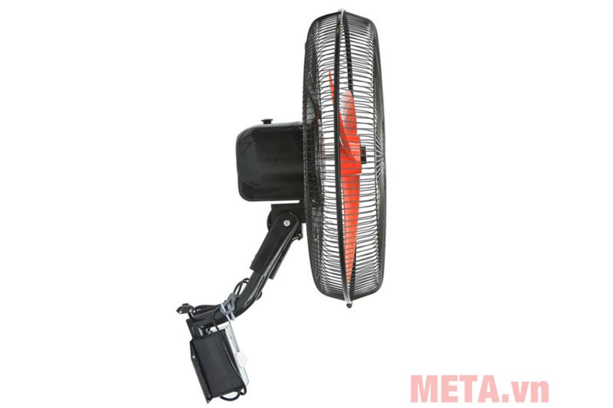 Sải cánh 500 mm giúp Quạt treo tường công nghiệp Ching Hai W20 phủ gió rộng hơn cho không gian lớn.