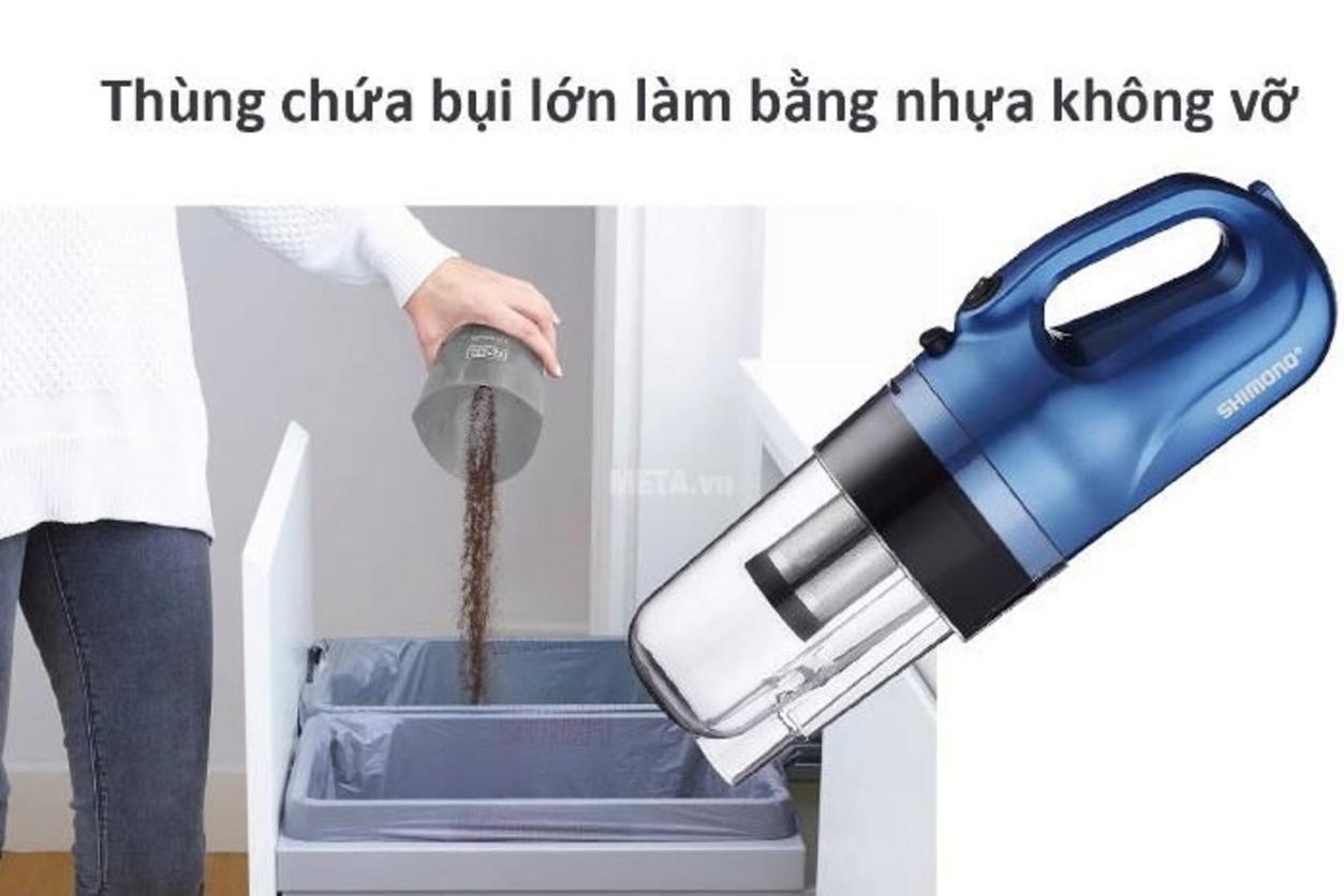 Nguồn 12V và công suất 100W giúp máy dùng ngay trên ô tô.